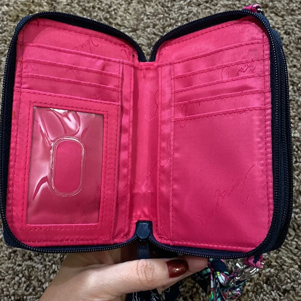 Vera Bradley petal paisley wallet purse - Picture 7 of 8